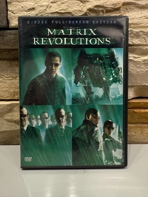 The Matrix Revolutions 2004 Keanu Reeves Laurence Fishburne 2 Disc CC R Used DVD - Image 1 of 4