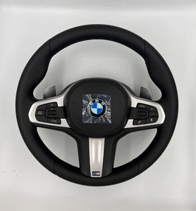 BMW G30 G11 G01 G02 5 7 X3 X4 M volante deportivo con levas de cambio PRE-LCI - Picture 1 of 9