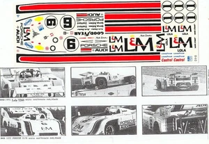 Fred Cady Aufkleber #840 To Do The 1971 Lola T260 oder 1972 Porsche 917K - Bild 1 von 1