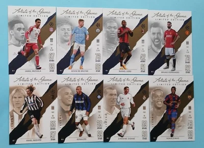 Match Attax Champions League 2023/2024 All 8 Artists of the Game Complete Set - Bild 1 von 2