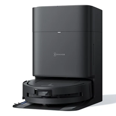 ECOVACS DEEBOT T80 OMNI Schwarz Saug-Wisch-Roboter mit Reinigungsstation