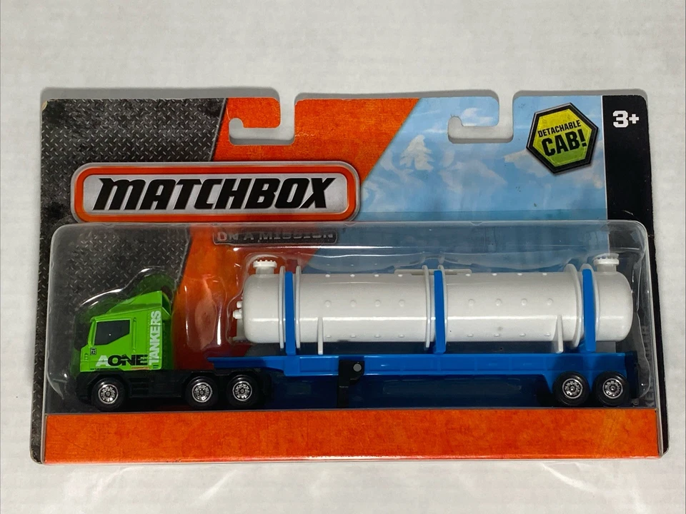 Mattel Matchbox V2555 on a Mission MBX Rig & Generator Trailer 2014