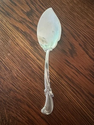 RARO Vals de Primavera Patrón Wallace Plata de Ley Cuchara de Helado Plana? Foto 1 de 4