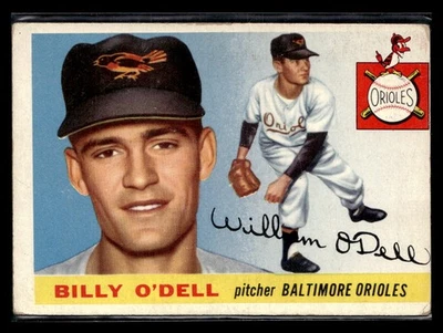 1955 Topps #57 Billy O'Dell Foto 1 de 2