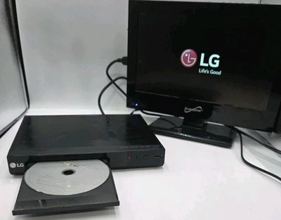 Reproductor de DVD LG DP132H con salida HDMI de grabación directa USB sin control remoto probado funciona Foto 1 de 4