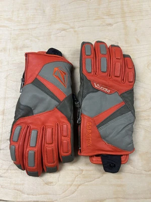 Guantes de cuero Volcom coleccionables "SERVICIO CUERO GORE-TEX GUANTE" para hombre talla M Foto 1 de 4