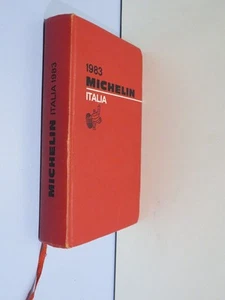 GUIDA MICHELIN 1983 ITALIA strade autostrade piantine città viaggi libro di - Picture 1 of 1