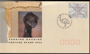 Australia - First Day PSE  1992 - Vending Machine Postage Stamp - Picture 1 of 2