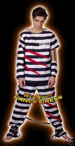 MENS ESCAPE FROM ALCATRAZ PRISIONEIRO - Imagem 1 de 1