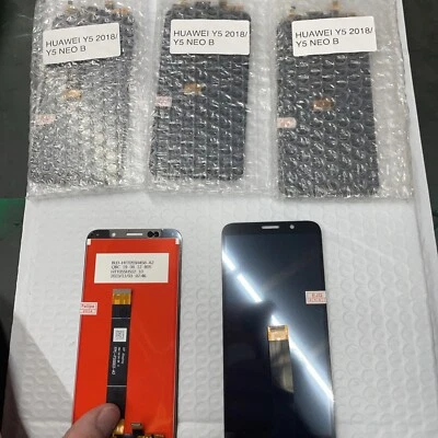 (5) Conjunto digitalizador de pantalla LCD Y5 Lite 2018 Y5 Pro 2018 S12 Foto 1 de 4