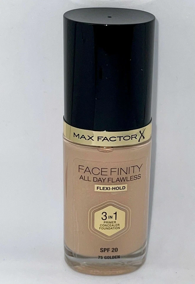 Max Factor Facefinity All Day Flawless 3 in 1 Foundation 30ml - Golden 75 - Bild 1 von 1