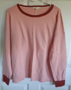 NUEVO CON ETIQUETAS - Boden Mujer - Rosa - Mezcla Algodón/Lana Suéter/Top - Talla XL - Imagen 1 de 1