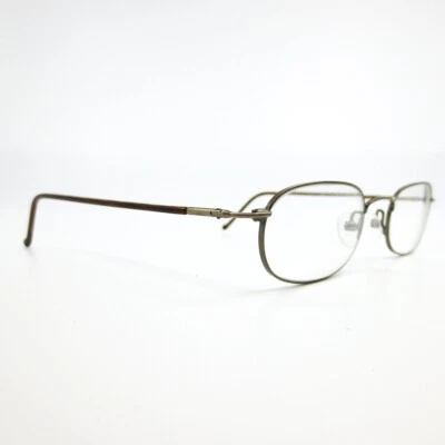 Gafas de borde completo GEOFFREY BEENE GB 1198 LBRN plateadas marrones para hombre 50-20-140 Foto 1 de 4