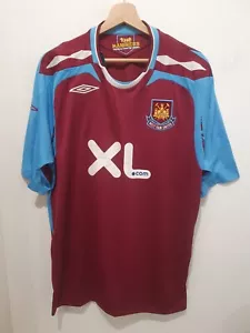 UMBRO WEST HAM UNITED 2007 2008 SIZE XL NEW SOCCER JERSEY FOOTBALL TRIKOT SHIRT - Picture 1 of 10