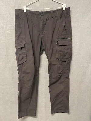 Quechua Decathlon Men's Cargo Pants Size UK 42 Hiking Outdoor Grey - image 1 of 4