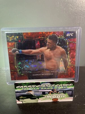 Alonzo  Menifield 2023 Select H2 Red Disco Octagonside /99 - Image 1 of 2