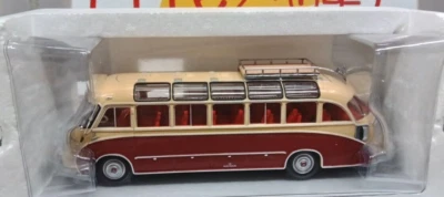 MINICHAMPS 1/43 -SETRA S8 1963 ROSSO/BEIGE  - 439 030080 - Immagine 1 di 2