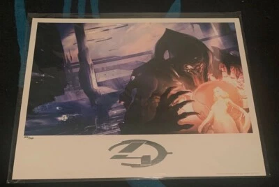Impresión artística de giclee Halo 4 - 2013 edición limitada 102/750 Foto 1 de 2