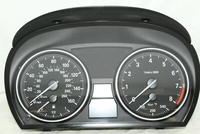 Cuadro de instrumentos velocímetro 07-2013 BMW 328i 335i 2013-2015 X1 93.037 millas Foto 1 de 4