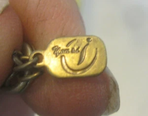 You & I   Faux Amber and Black Bead Goldtone Necklace and Earrings 30" Beautiful - Picture 1 of 6