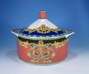Rosenthal Versace "Le Roi Soleil" Deckelschale 1.Wahl - Bild 1 von 2