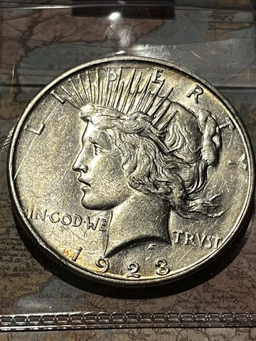 1923-D Peace Dollar Cover