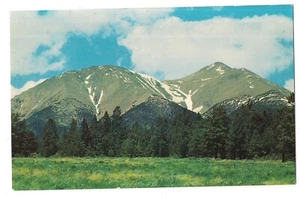 SCHNEEENGEL VON SHAVANO Colorado Rockies Berg Kontinentale Wasserscheide CO Postkarte - Bild 1 von 2