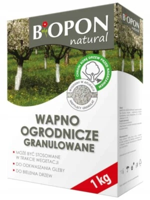 Biopon Wapno ogrodnicze granulowane 1kg BIOPON BROS HAPPS 😊
