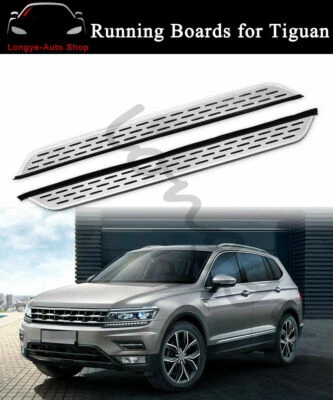 Running Board fits for VW Tiguan 2017-2020 Side Step Nerf Bar Protector - Image 1 of 4