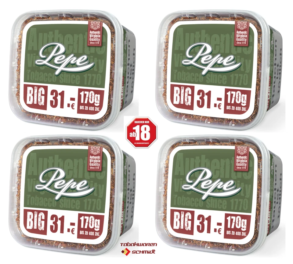 Pepe Virginia-Tabak - 170g