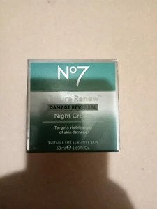 No7 Future Renew Damage Reversal Night Cream 50ml 1.69fl.oz - Picture 1 of 1
