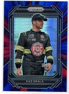 2023 Prizm Nascar Racing Kaz Grala Red & Blue Hyper no 30 # /299 #30 - Picture 1 of 2