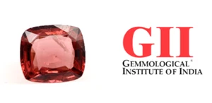 GII CERTIFIED 4.15 Ct Almandine Pyrope Pinkish Purple Natural Garnet Gemstone - Picture 1 of 9