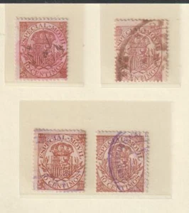 España Valor fiscal postal del año 1908 (GD-723) - Picture 1 of 1