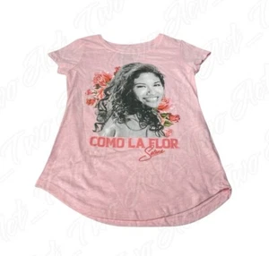 Camiseta Selena Quintanilla Como La Flor Rosa Mercancía Oficial Niña’s Mediana - Imagen 1 de 3