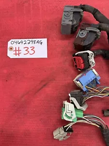 04692298AG FULL TIPM PLUG PIGTAIL SET ONLY 2010 JEEP WRANGLER # TP33 - Picture 1 of 2
