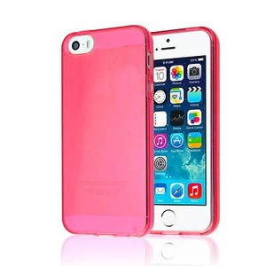 Iphone 5/5S TPU Gel Skin Case / Cover + 1 Screen Protector Strong Compact - Picture 1 of 9