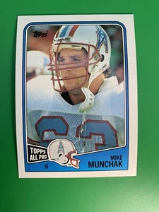 1988 Topps Mike Munchak AP #110 Houston Oilers - Picture 1 of 2