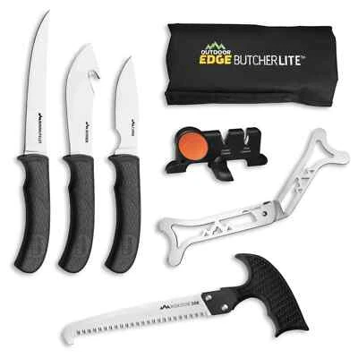 Точилка для обвалочной пилы Outdoor Edge Butcher Lite Caping Skinner растяжитель грудной клетки - Изображение 1 из 4