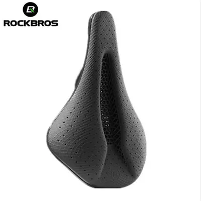 Велосипедное седло ROCKBROS с 3D-печатью сверхлегкое полое сиденье для горного велосипеда дорожного велосипеда подушка - Изображение 1 из 4