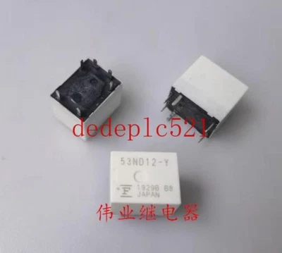 Relé de potencia electromagnética automotriz Fujitsu 53ND12-Y 3 piezas NUEVO Foto 1 de 3