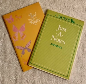 Current Just A Notes Butterflies & Country Roads Stationery Partial Packages VTG - Picture 1 of 3