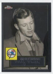 2007 Topps Chrome Mickey Mantle Story Mickey Mantle New York Yankees #MMS1 - Picture 1 of 2