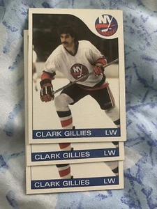 3 Clark Gillies 1985 Topps hockey cards #81 - Picture 1 of 1
