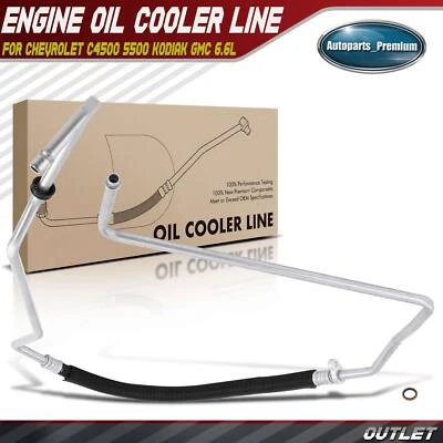 Transmission Oil Cooler Line for Chevrolet C4500 Kodiak GMC C4500 Topkick Outlet - Image 1 of 4