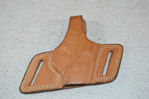 Bianchi #5 Black Widow Walther 380 Leather Belt Holster - Picture 1 of 4