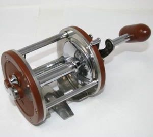 VINTAGE EAGLE CLAW LEVEL WIND MODEL 508 HD REEL JAPAN 1960'S - Bild 1 von 8