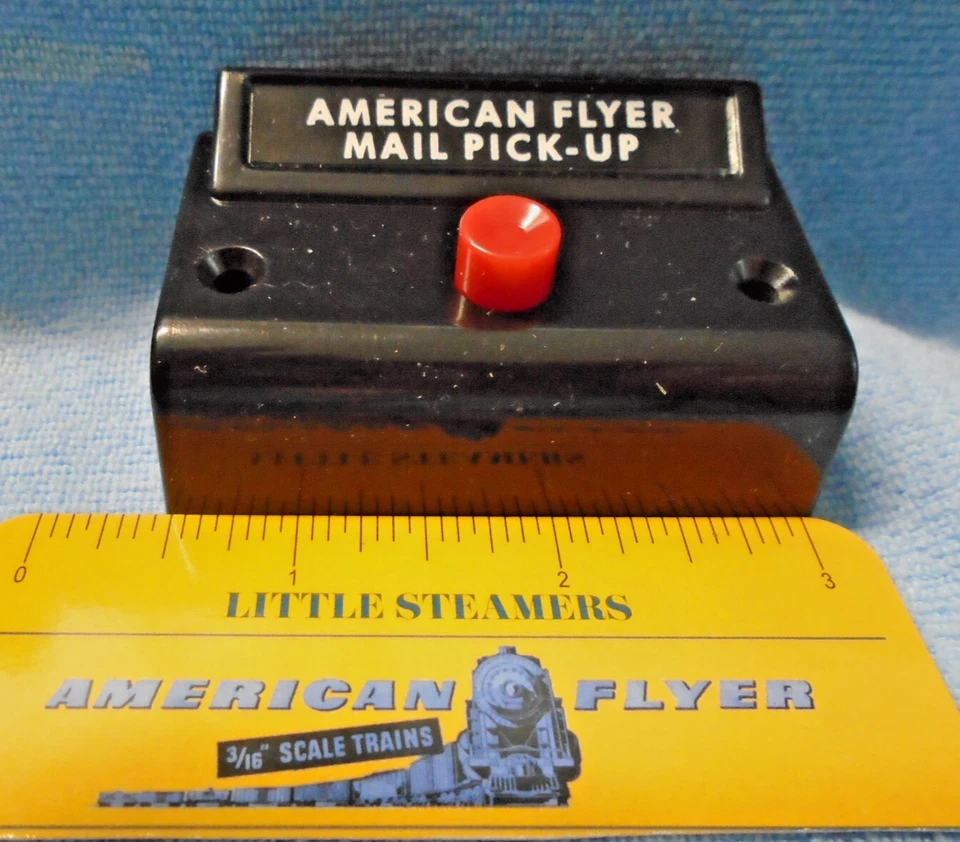 AMERICAN FLYER MAIL PICKUP SINGLE CONTROL BUTTON   NEW REPRO  XA10961H - Image 1 of 1