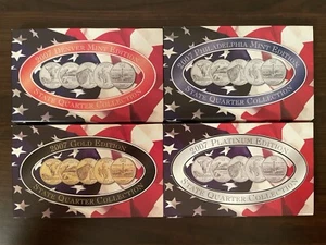 CSN 2007 State Quarter Set, Platinum, Gold, Denver, and Philadelphia Mints. - Picture 1 of 2