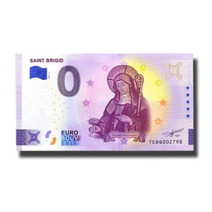 Billete de 0 euros recuerdo Saint Brigid Irlanda TEBQ 2024-5 sin circular - Imagen 1 de 3